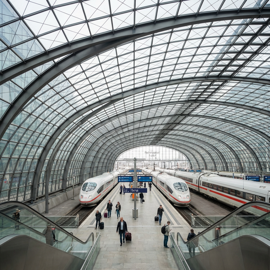 Berlin Hauptbahnhof — Southern Concourse
